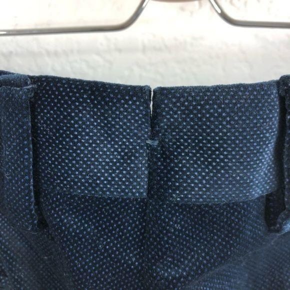 Etro Velvet Straight Leg Trousers Dotted Polka Dot - Picture 5 of 11